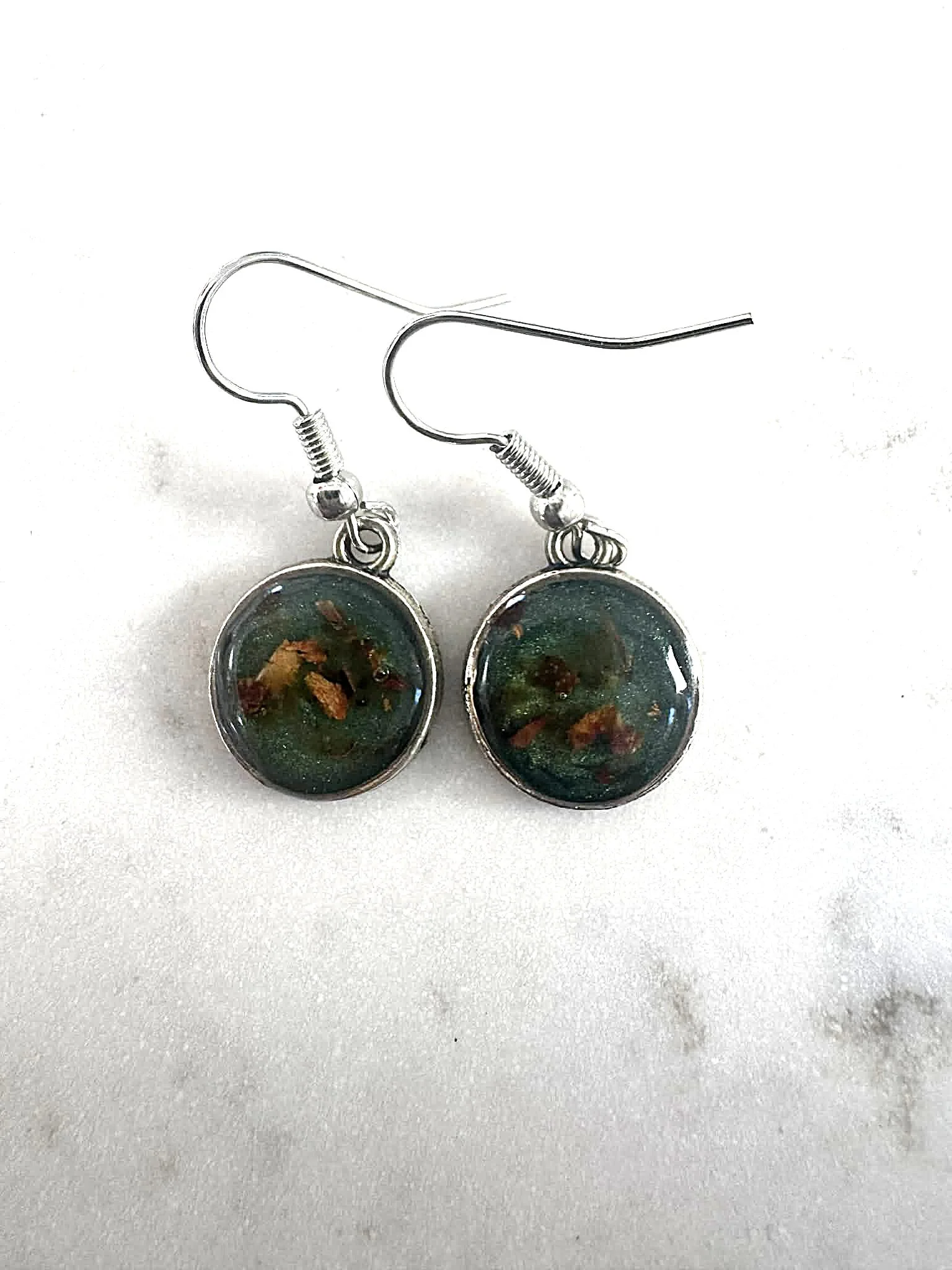 Frankincense & Myrrh Resin Earrings