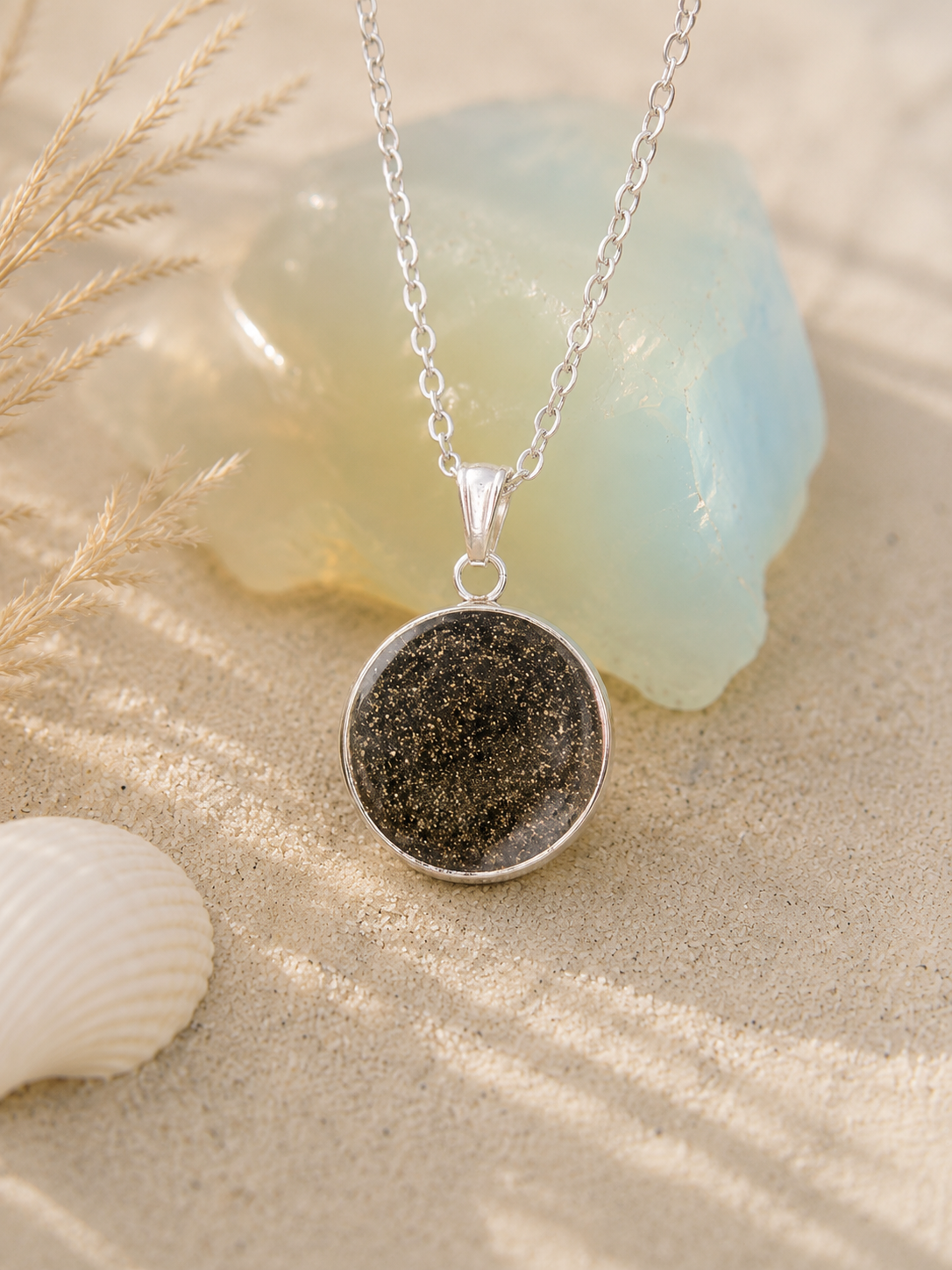 Muriwai Beach keepsake necklace