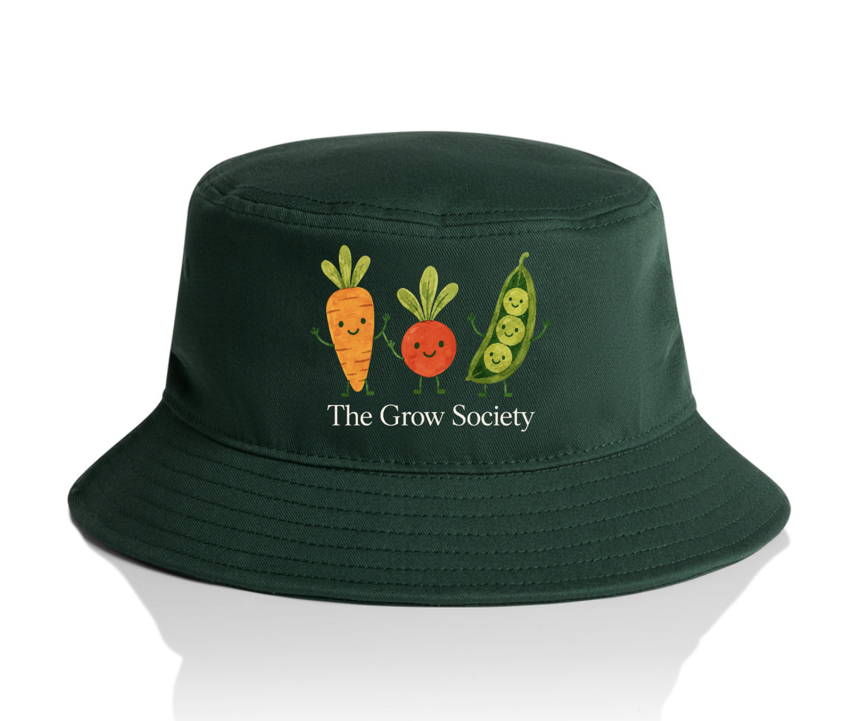 Veggie Bucket Hat - Forest Green (PRE ORDER)