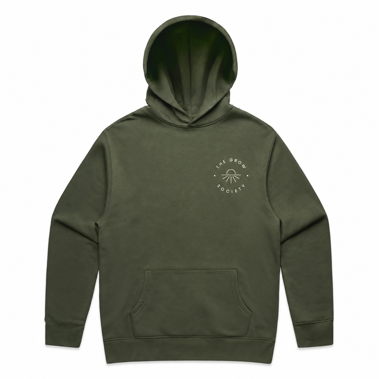 Mens Hoodie - Army (PRE ORDER)