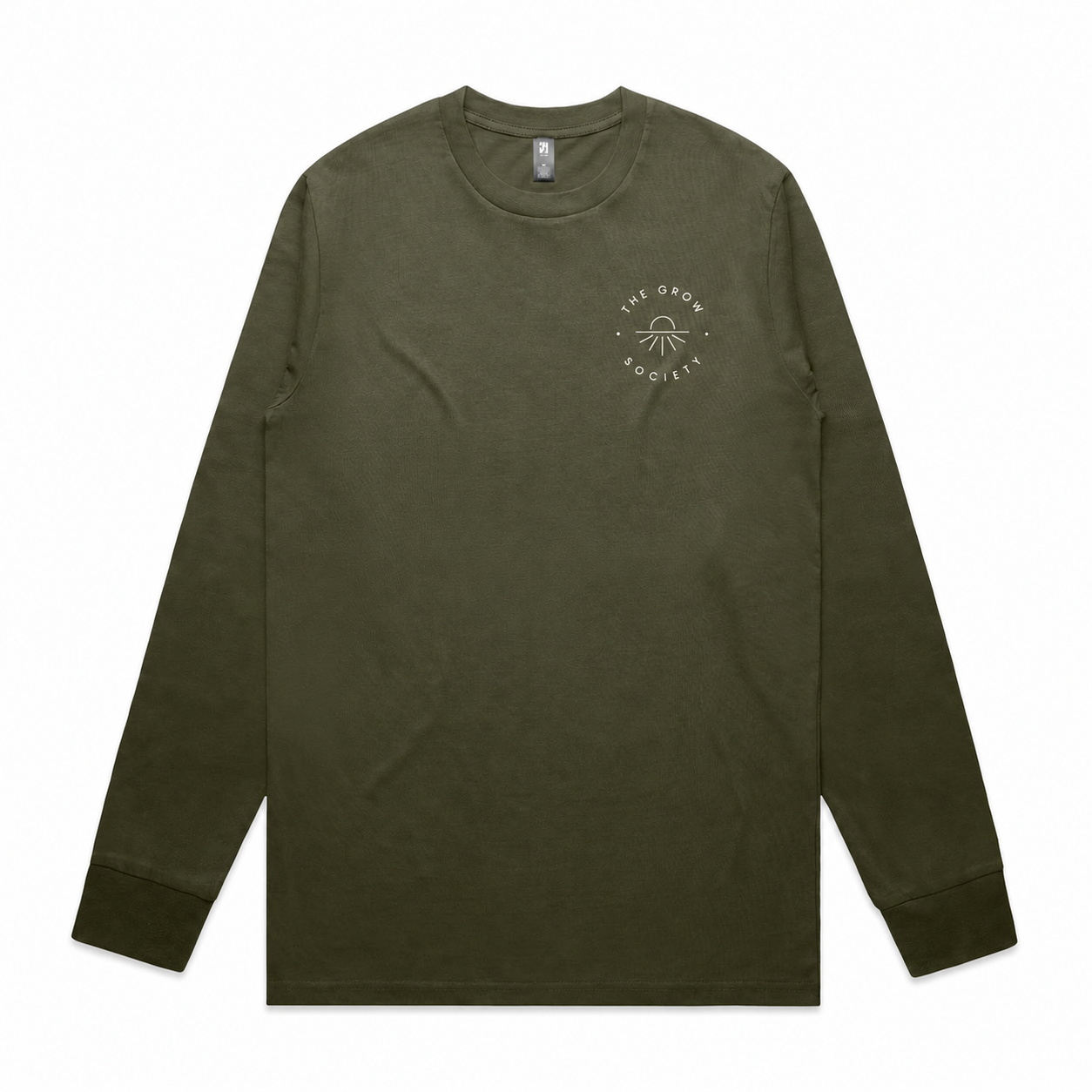 Mens Long Sleeve - Army (PRE ORDER)