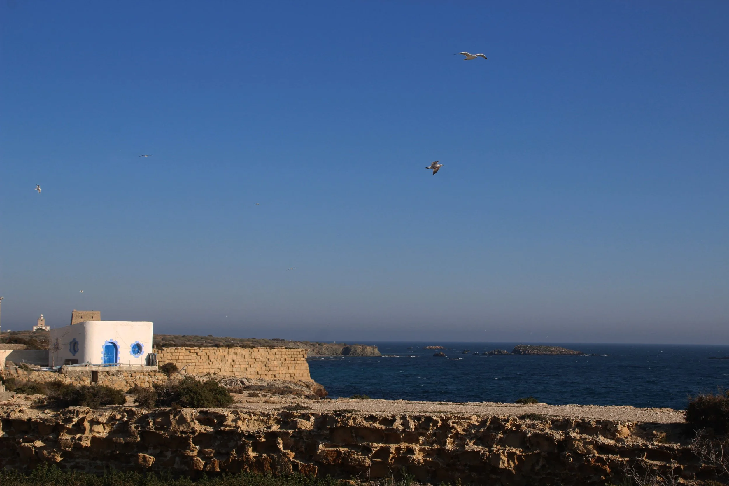 The Valencia coastline