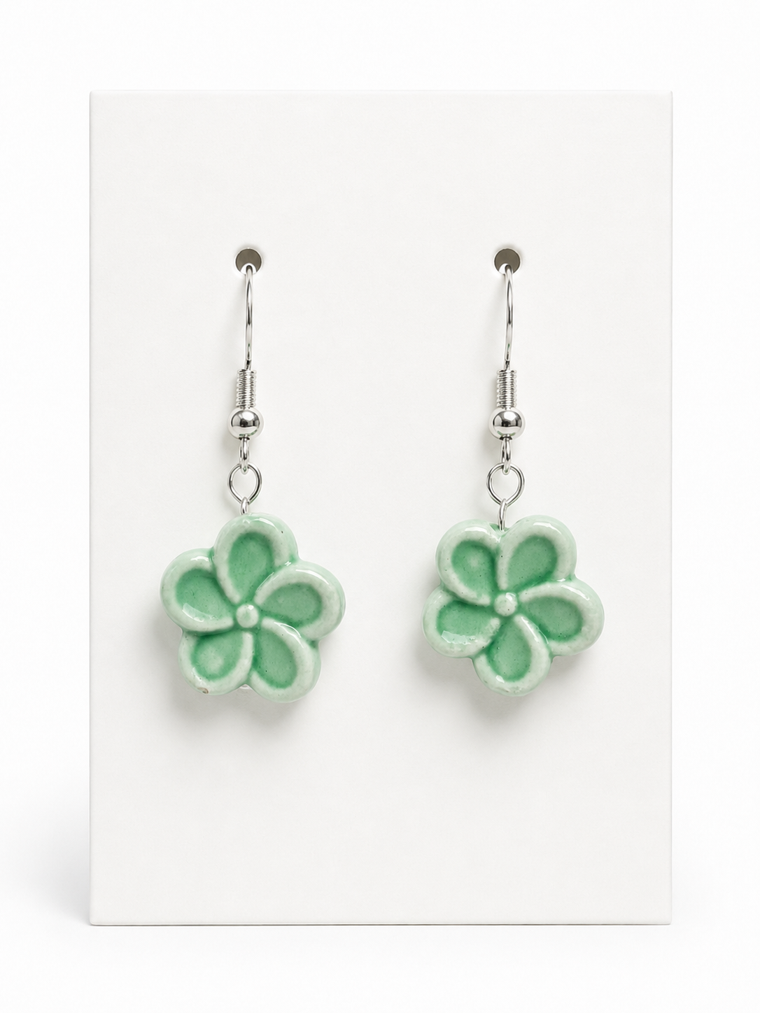 Mint Blossom Earrings