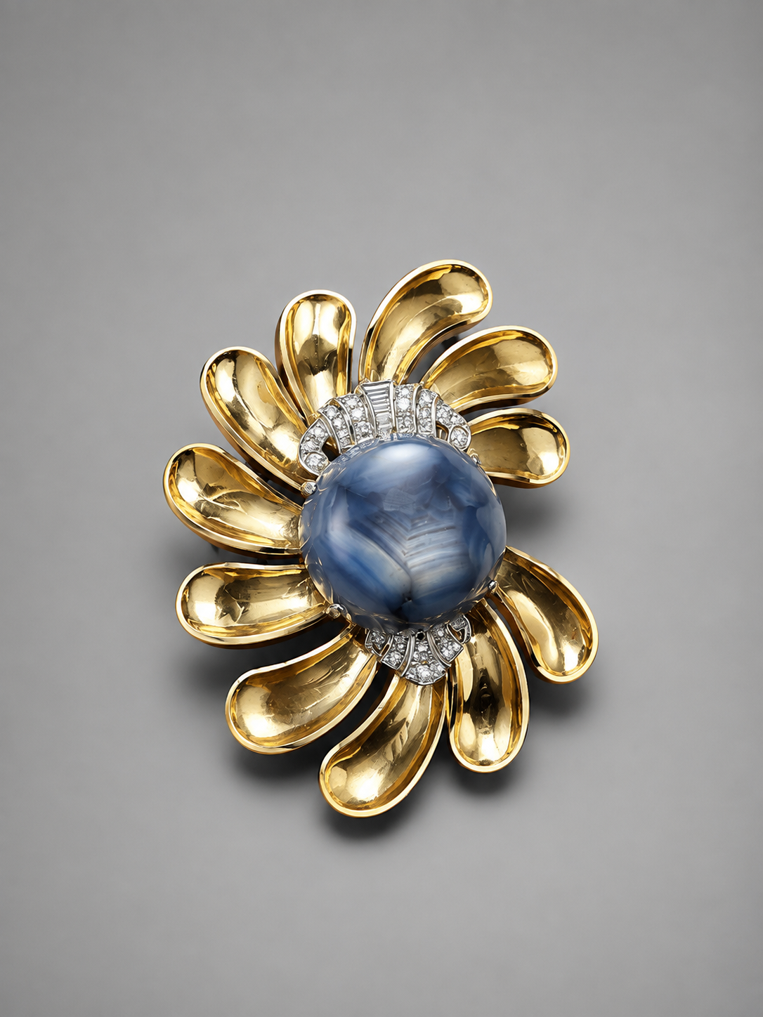 1920s Tiffany & co + 1950s Mahboussin Piece Unique Brooch