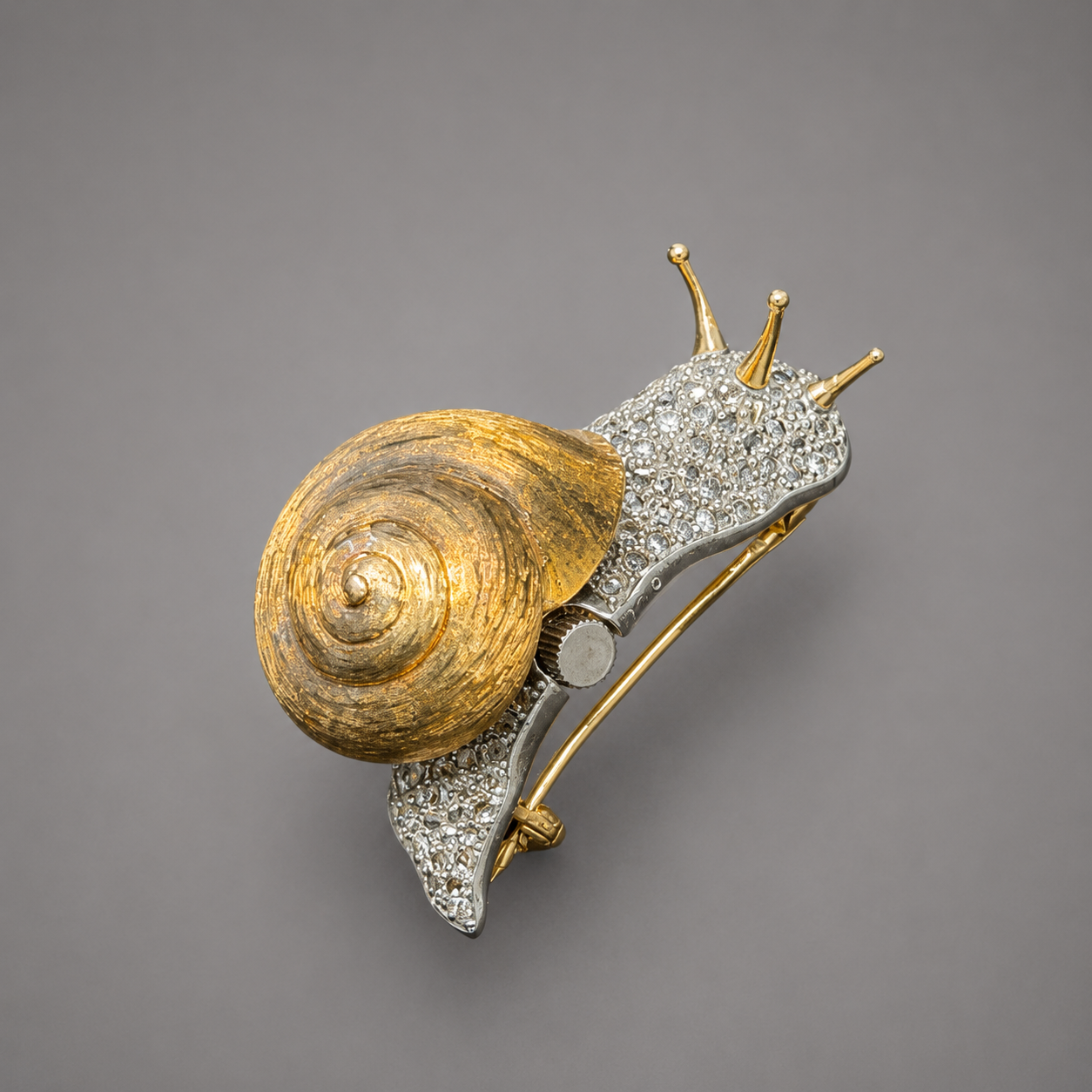 1950s Vacheron & Constantin Snail Watch Brooch