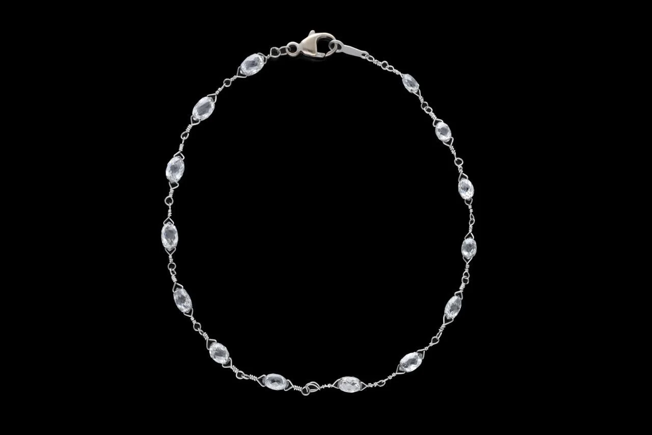 Diamond Briolette Bracelet