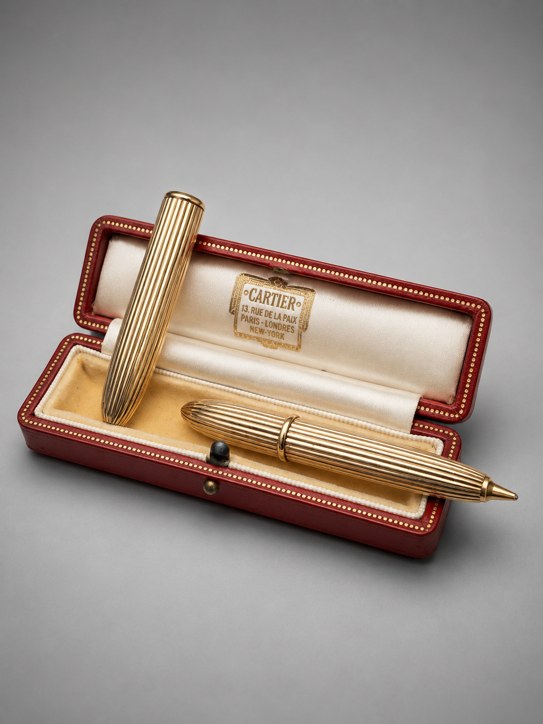 Cartier Yellow Gold Miniature Ball Point Pen
