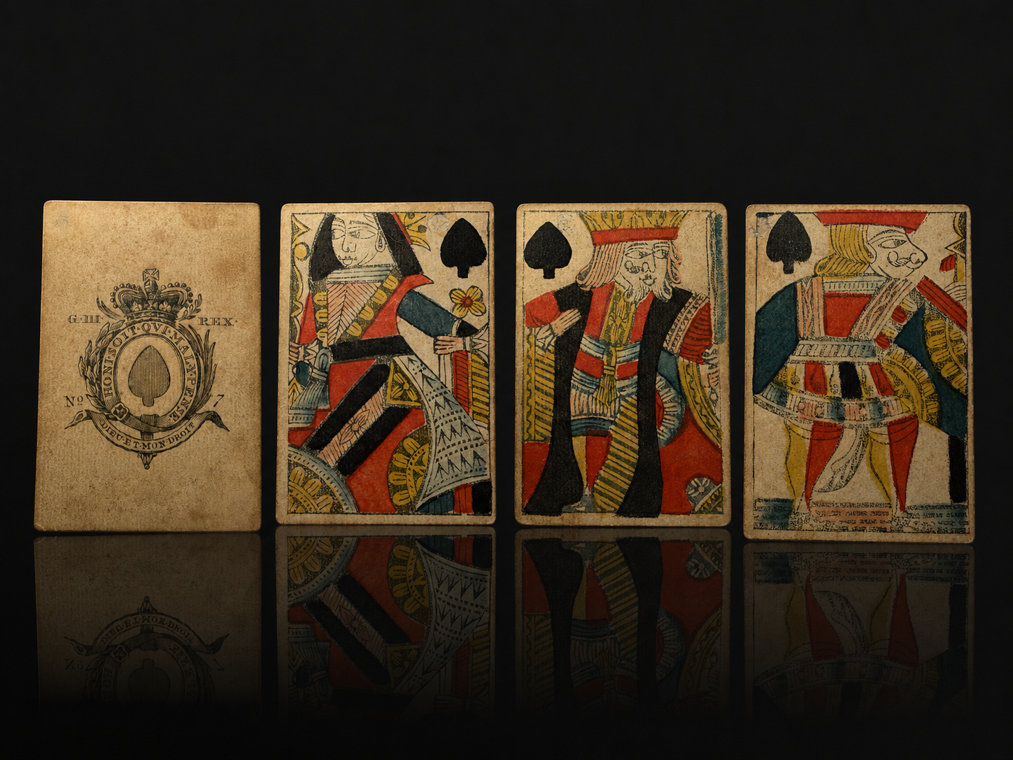 George III Playing Cards