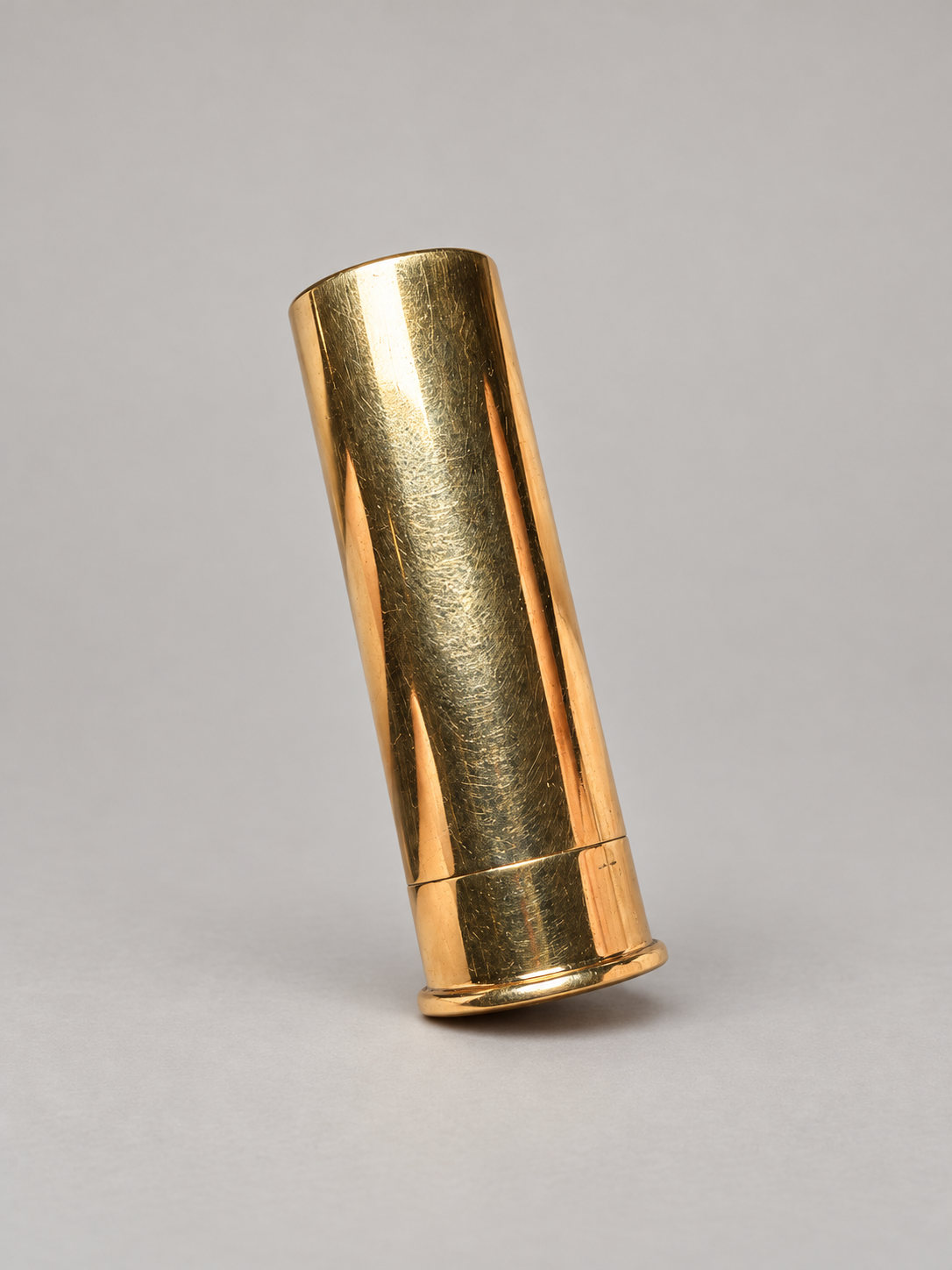 BVLGARI 18K SHOTGUN SHELL PILL CONTAINER