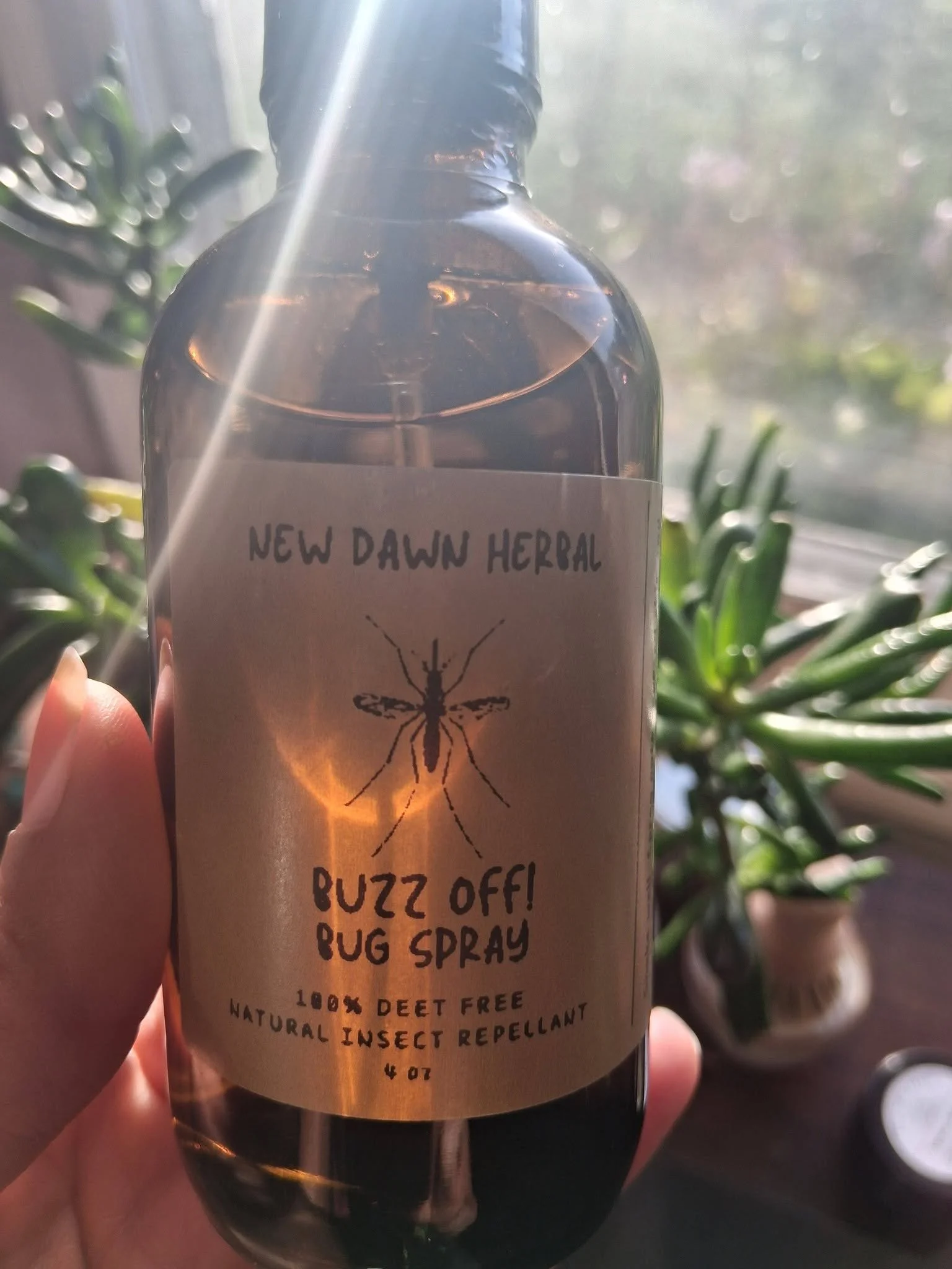 🌿 Buzz Off! — Insect Repellent Spray (4 oz)