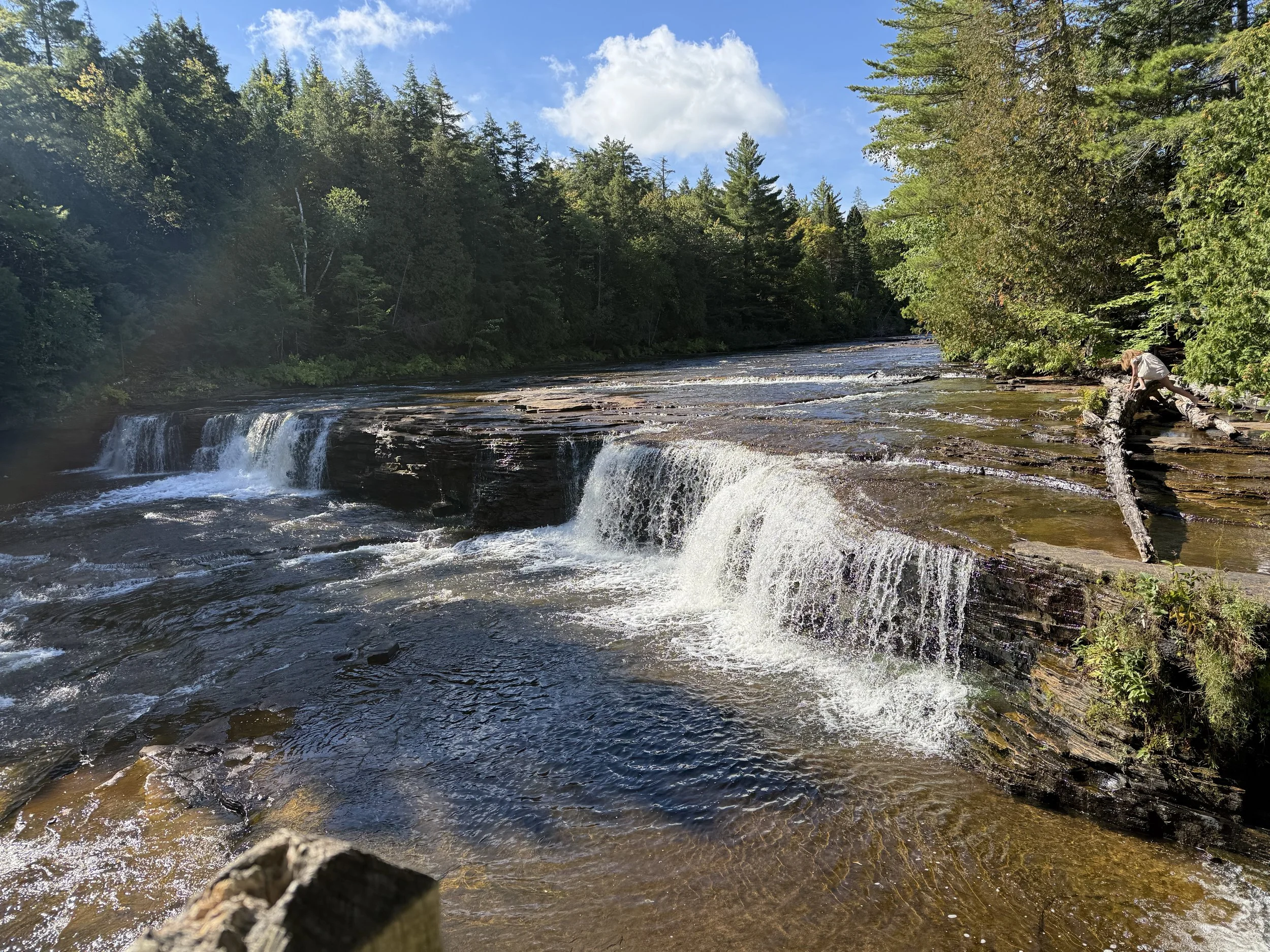 Tahquamenon Falls State Park
 "Lower Falls"
Paradise, MI North shore ISO 100 f/1.78
Captured 2026.09.19