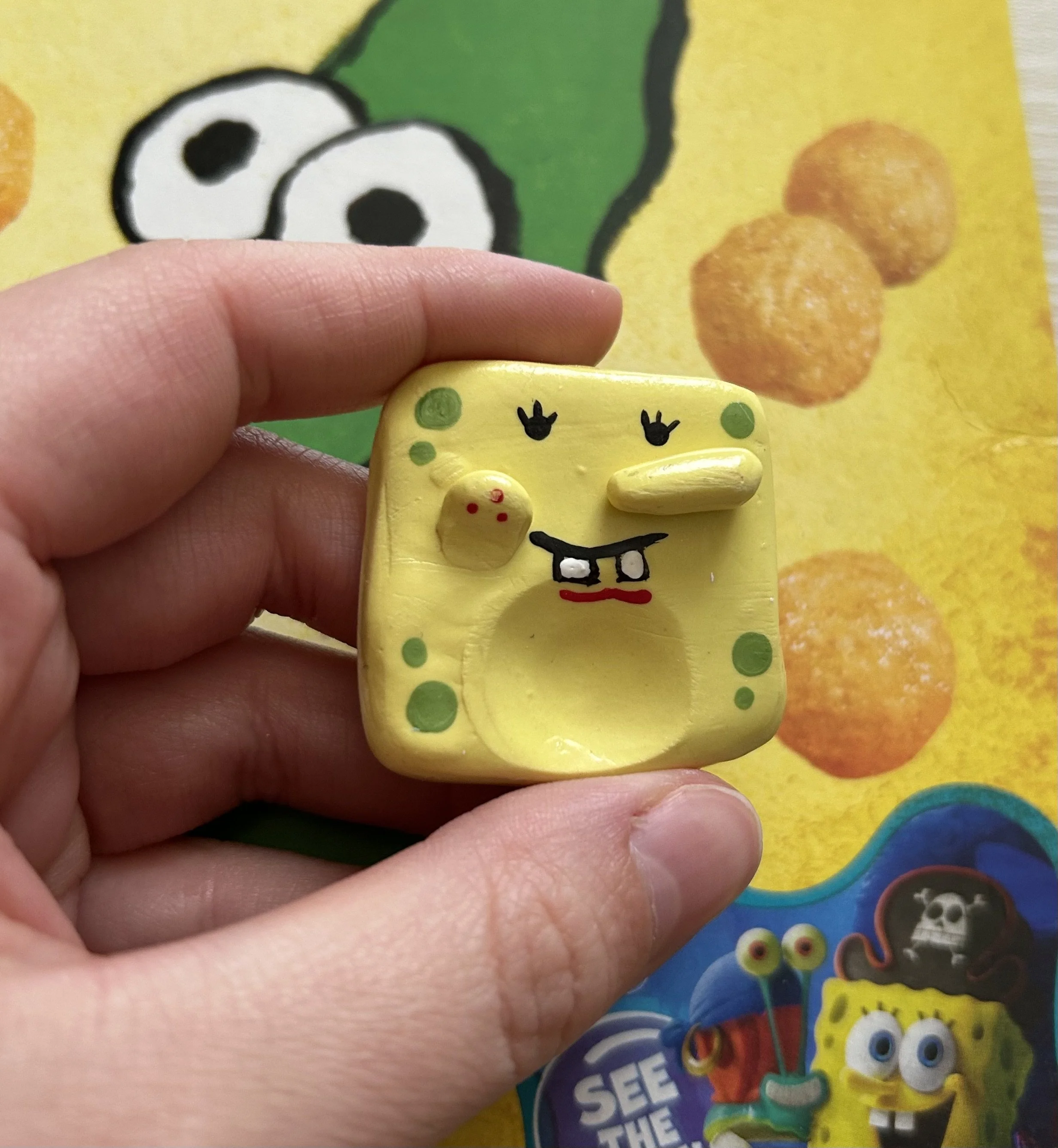 Spongebob Squarepants Worry Stones