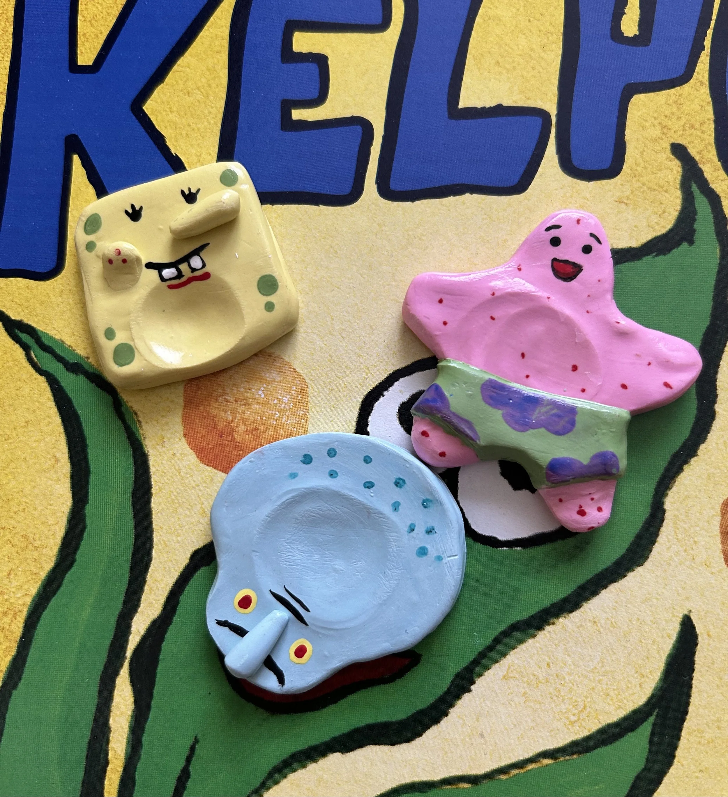Spongebob Squarepants Worry Stones