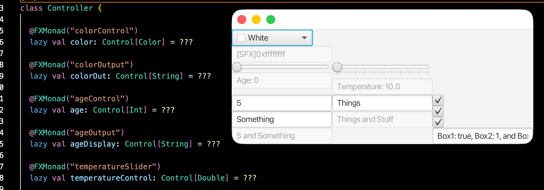 Monadic JavaFX