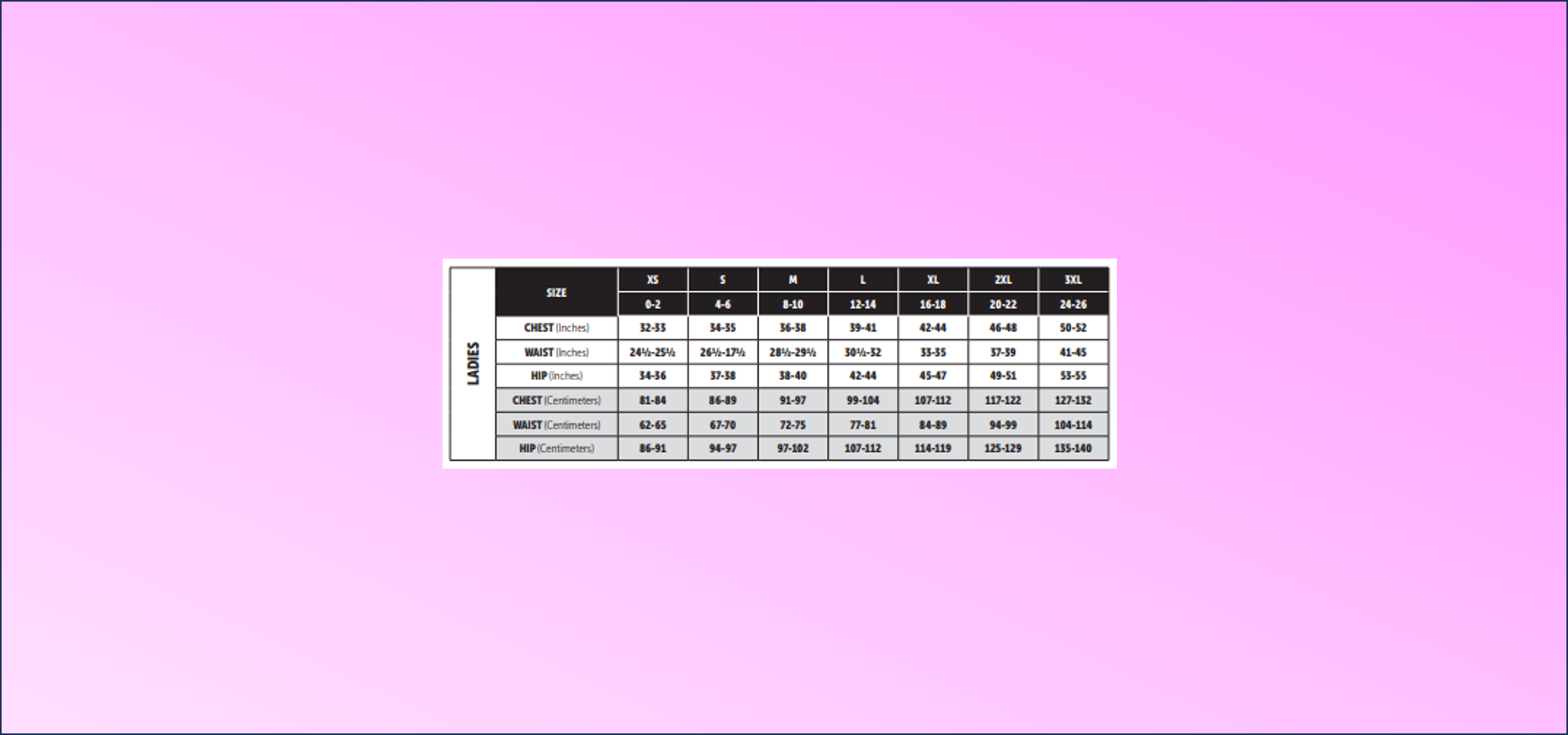 Sizing Guide - Female Polo - Momentec Brands.png