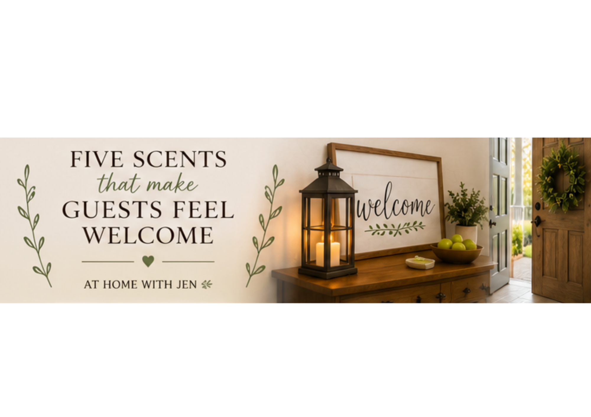 Five Fragrances To Make Guests Feel Welcome