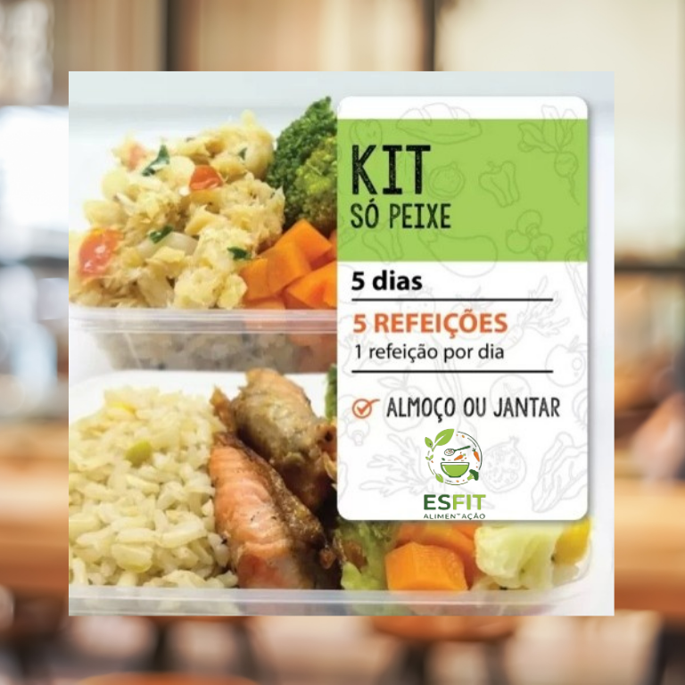 Kit só Peixe – 5 Refeições