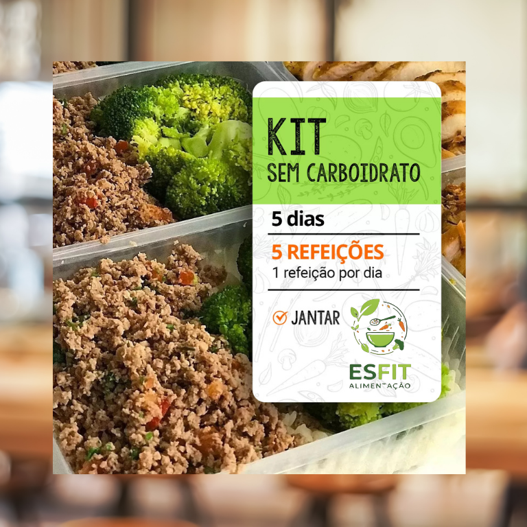 Kit sem Carboidrato – 5 Dias