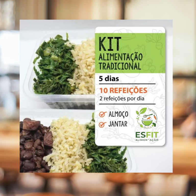 Kit Alimentação Tradicional 10 Refeições
