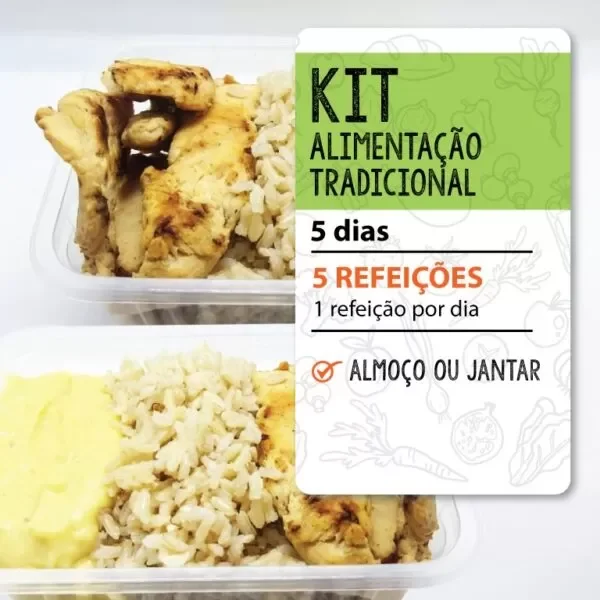 Kit Alimentação Tradicional  5 dias