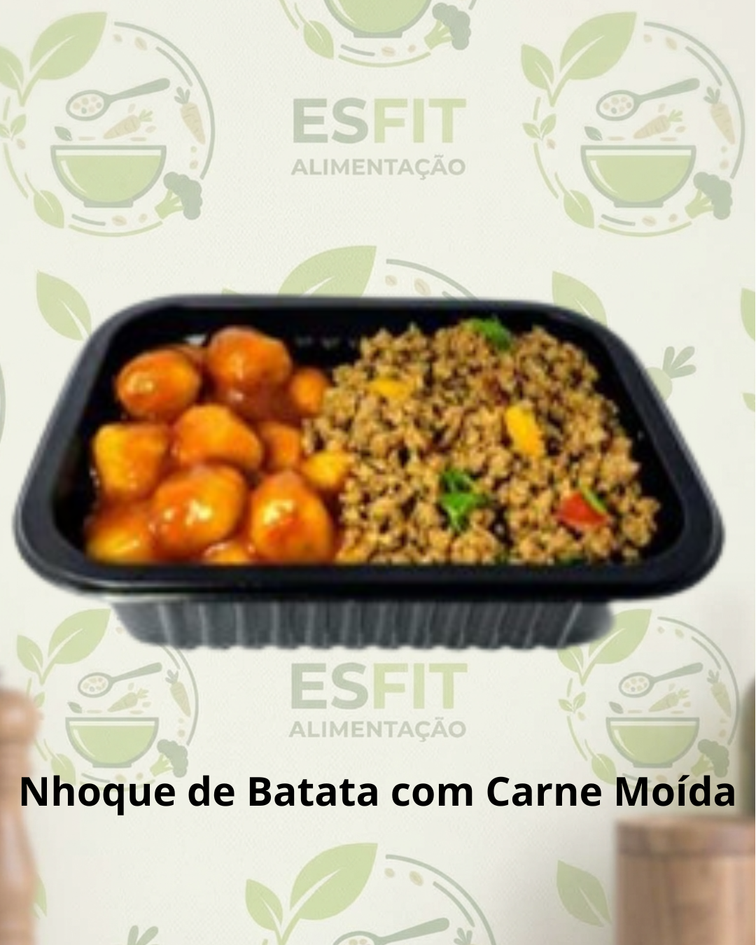 Nhoque de Batata com Carne Moída
