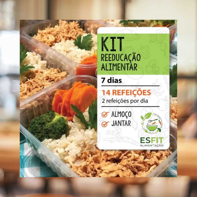 Kit Reeducação Alimentar – 14 Refeições