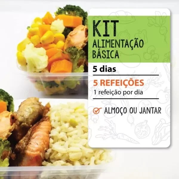 Kit Alimentação Básica – 5 Refeições