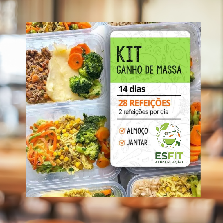 Kit Ganho de Massa  - 14 Dias - 28 Refeições