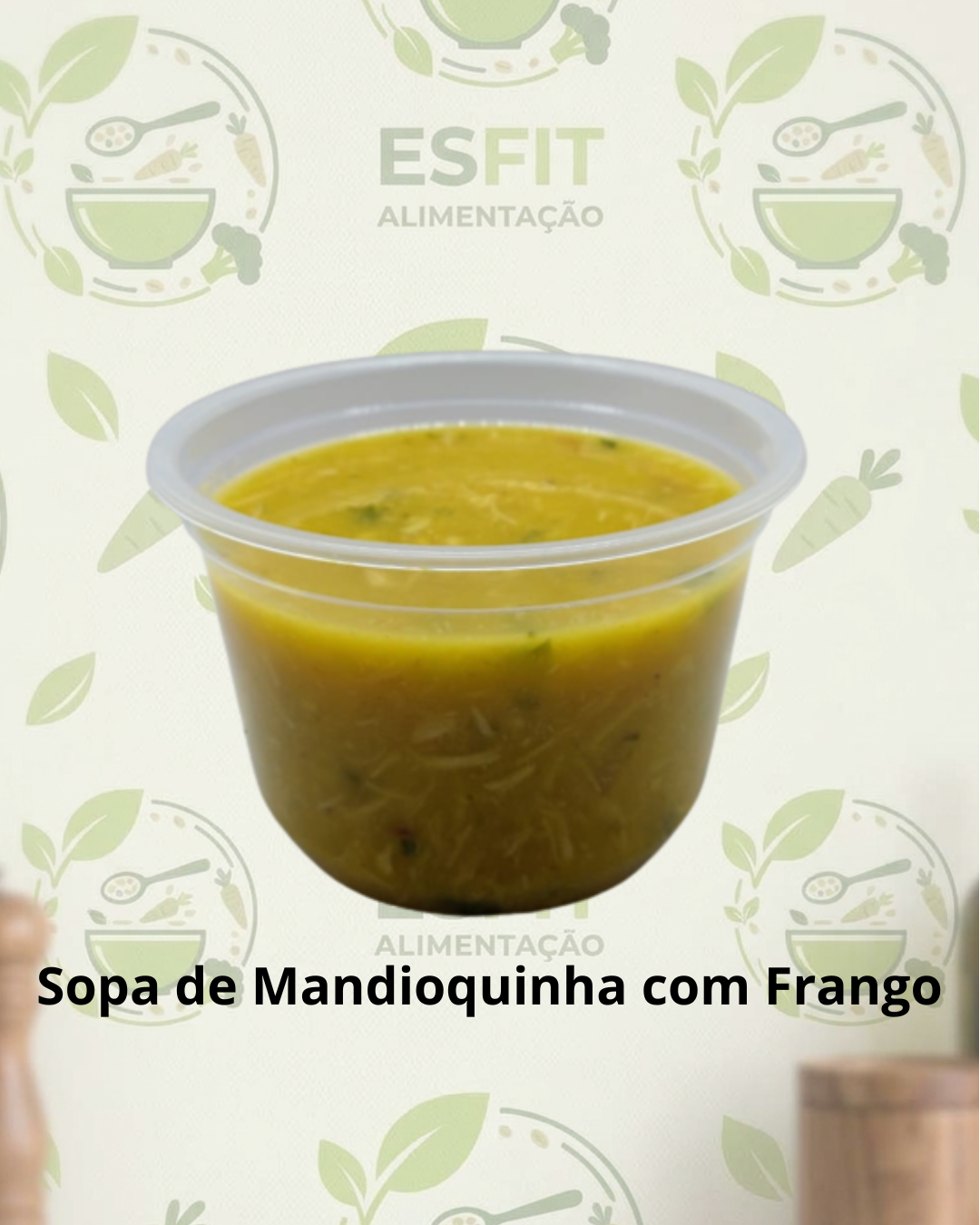 Sopa de Mandioquinha com Frango