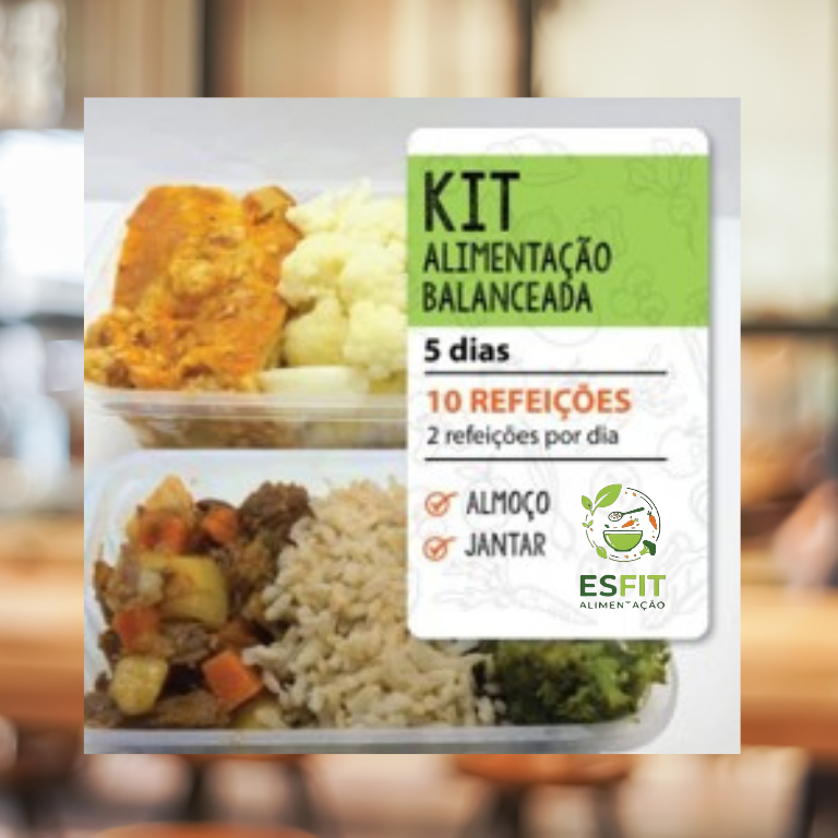 Kit Alimentação Balanceada- 10 Refeições