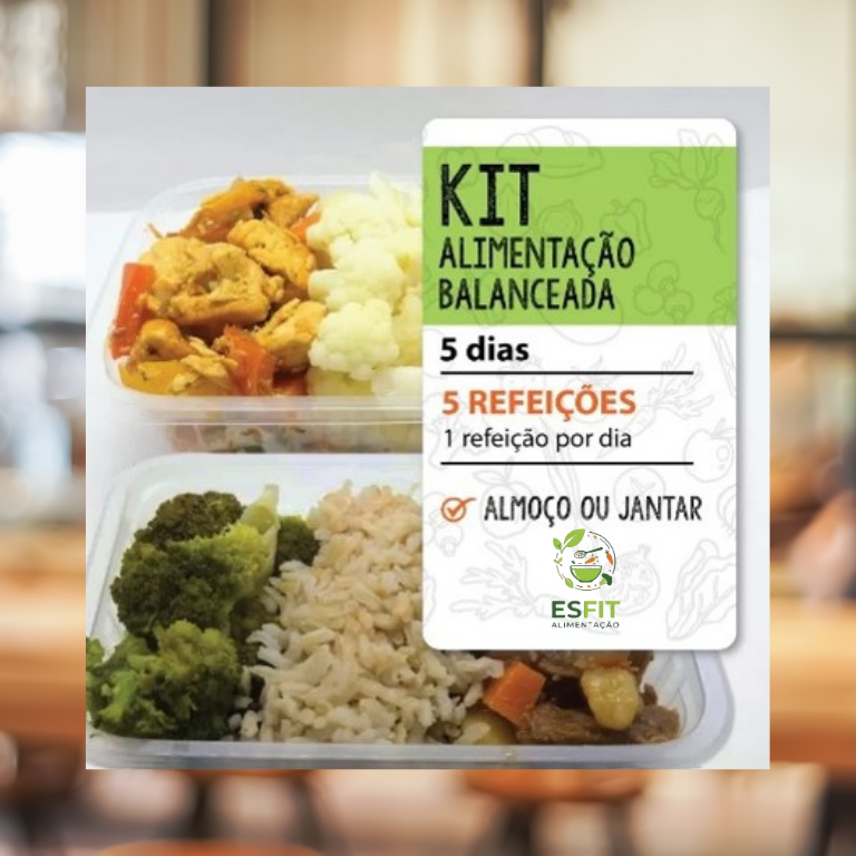 Kit Alimentação Balanceada – 5 Refeições
