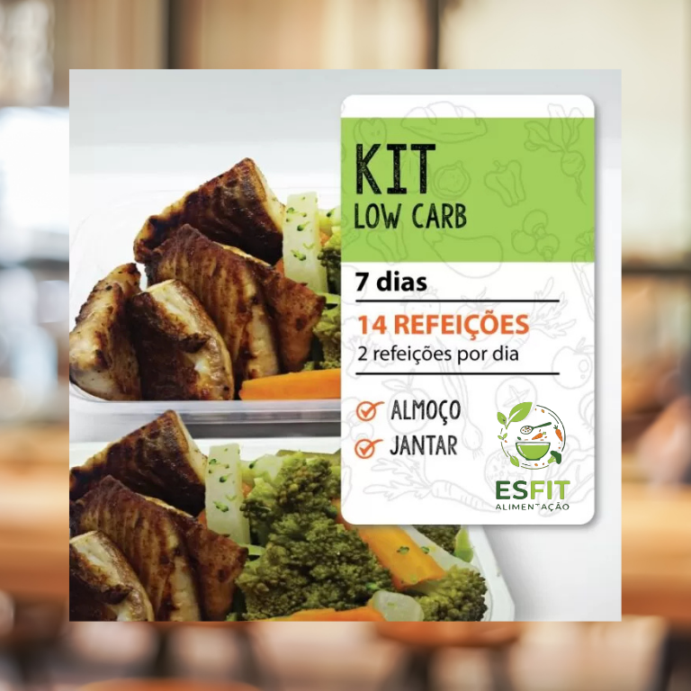 Kit Low Carb – 7 Dias - 14 Refeições
