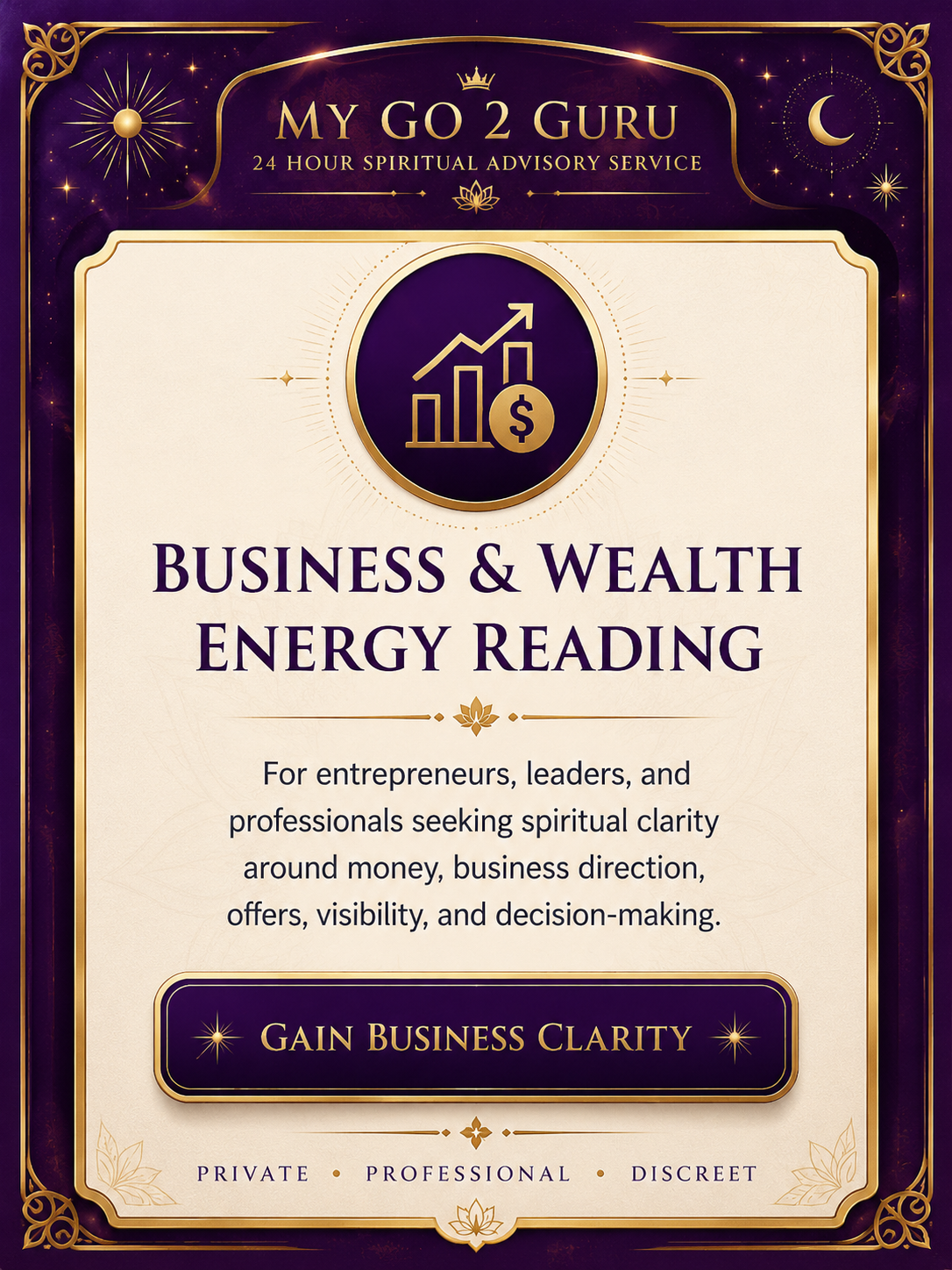 Business & Wealth Energy Reading