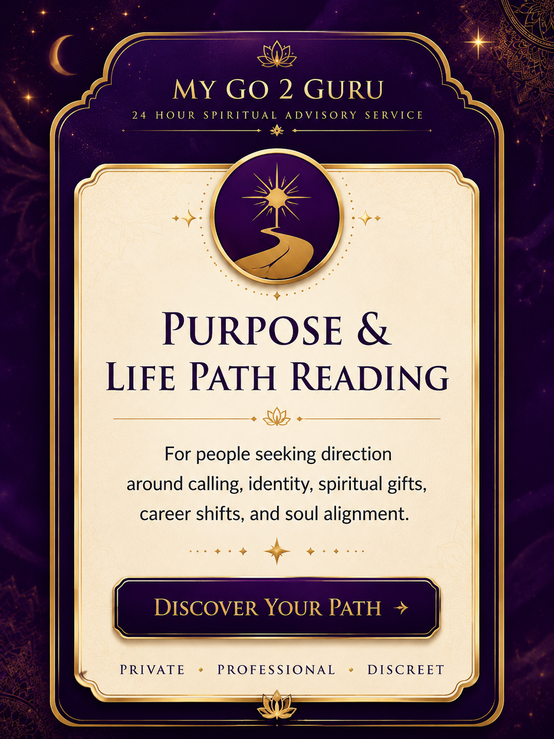 Purpose & Life Path Reading