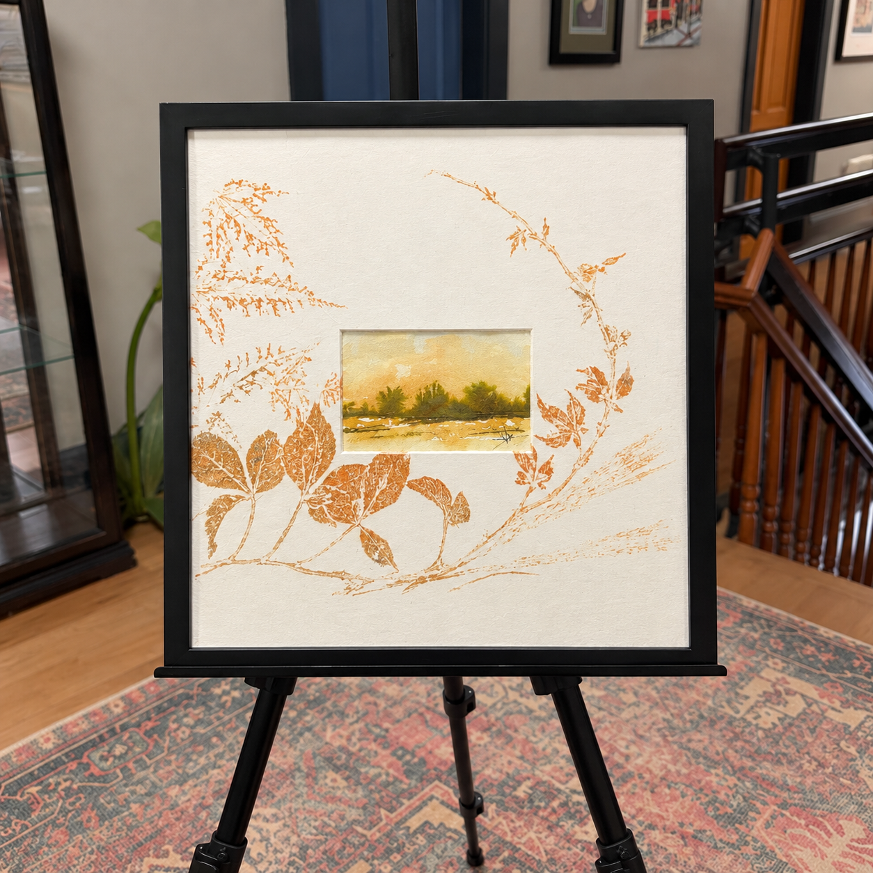 Botanical Landscape on Easel.png