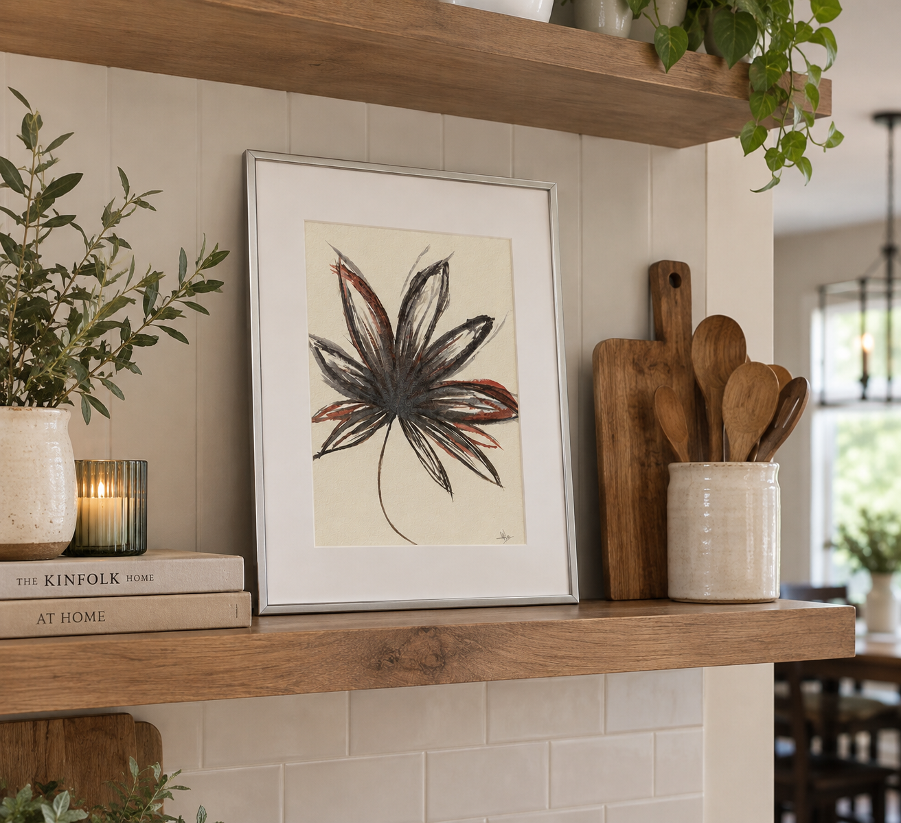 Cozy Botanical Shelf Display.png