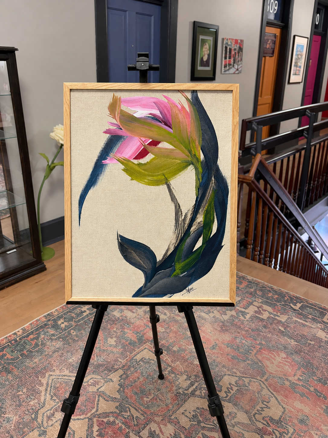 Gallery Hallway Floral Abstraction.png