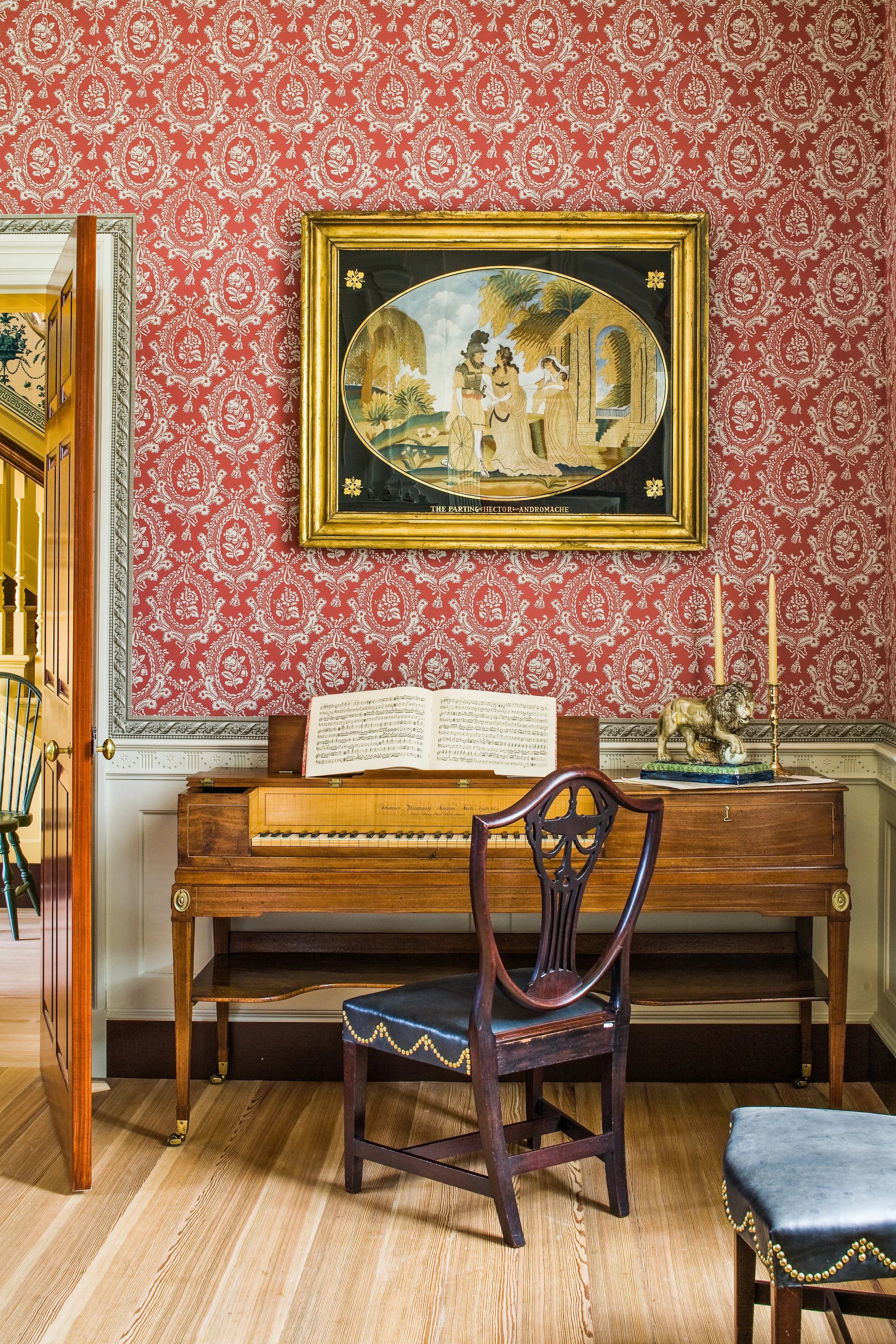 © Erik Réveillon Damask, Paris, c. 1784. © Erik Kvalsvik
