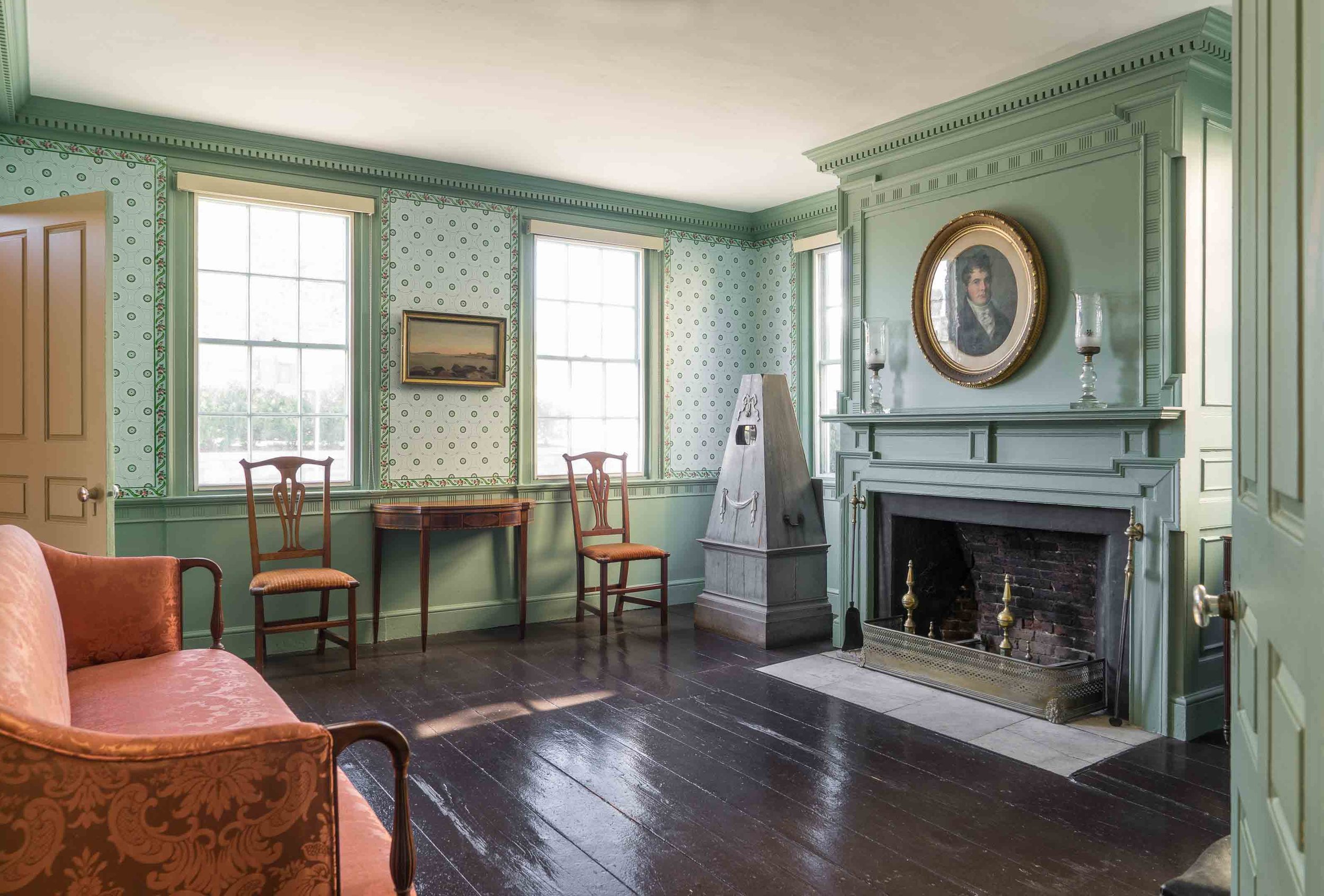 Adena Ping Ring, The Captain Elias Davis House, Gloucester, Massachusetts. © Eric Roth