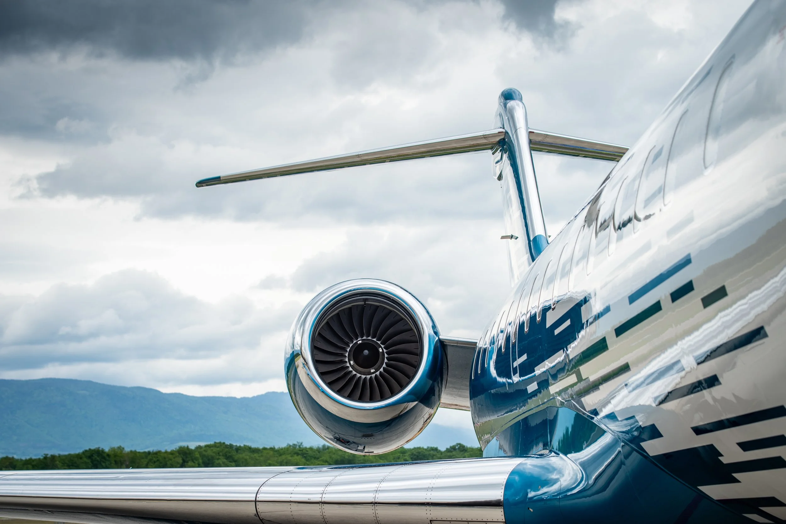 Winch Design aircraft exterior