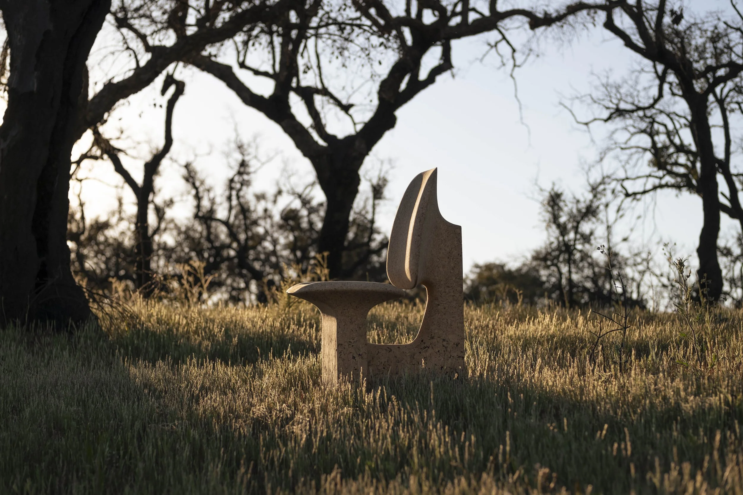  Noé Duchaufour-Lawrance  Designer Noé Duchaufour-Lawrance traces a path from Paris to Lisbon, where burned cork, black ceramics, Steinway pianos, and Portuguese coastlines become a search for reconnection.
 
