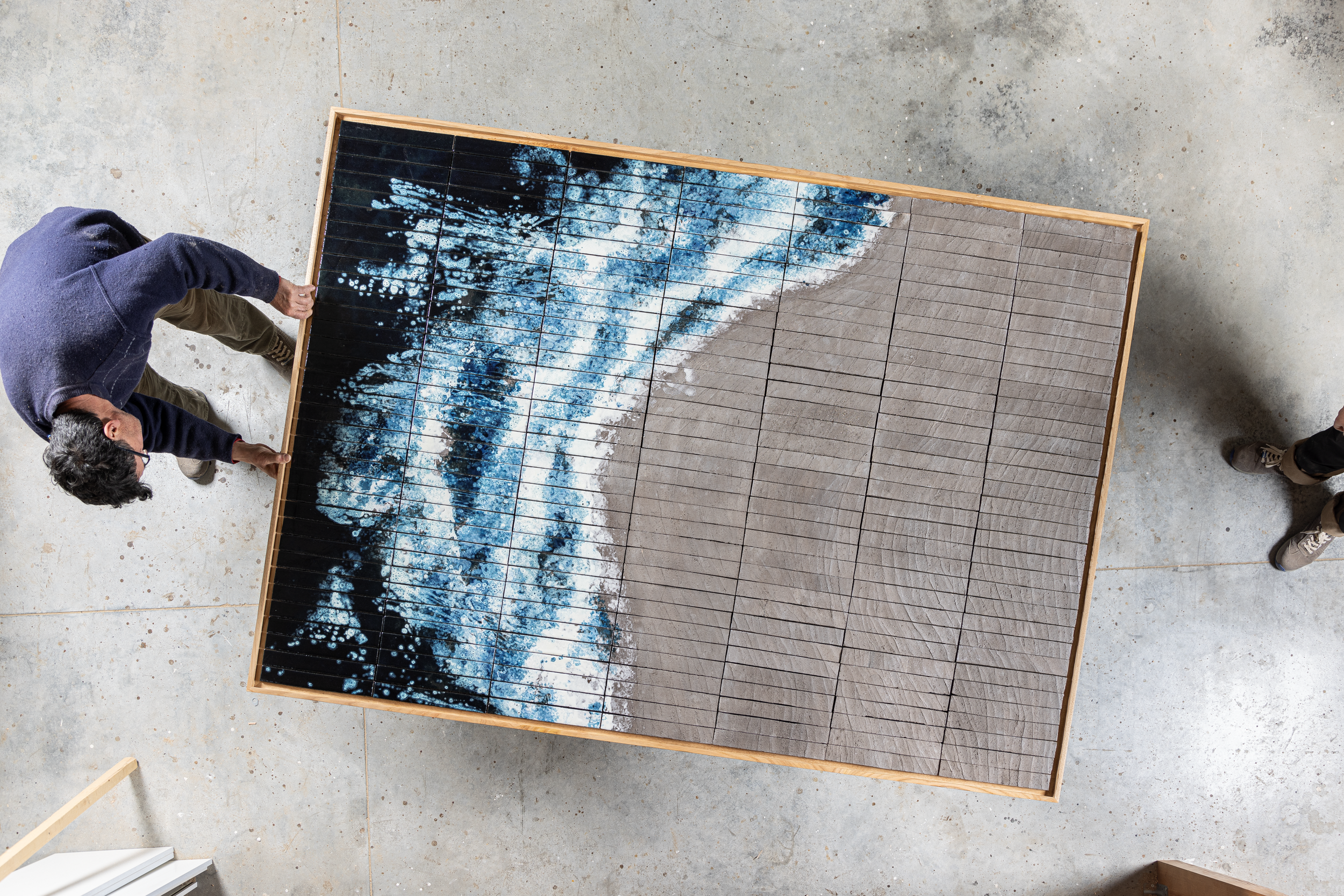 Azulejos, an emotional coastline in ceramic