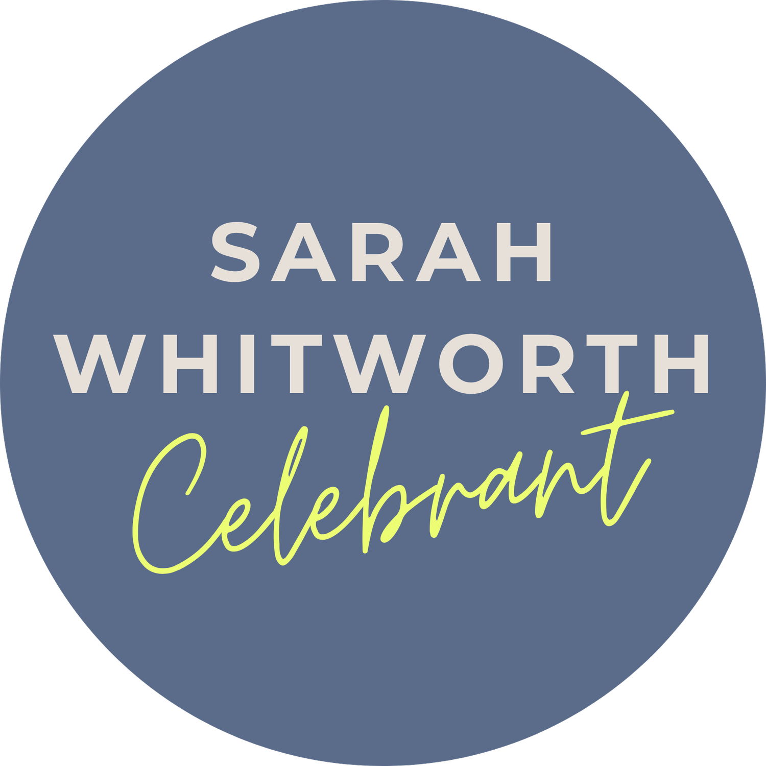 Sarah Whitworth - Celebrant
