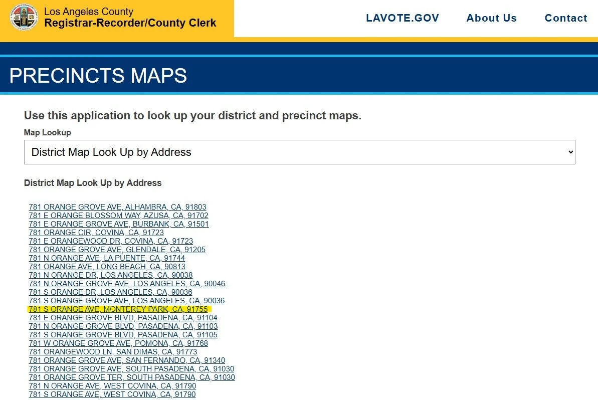 LA County Registrar