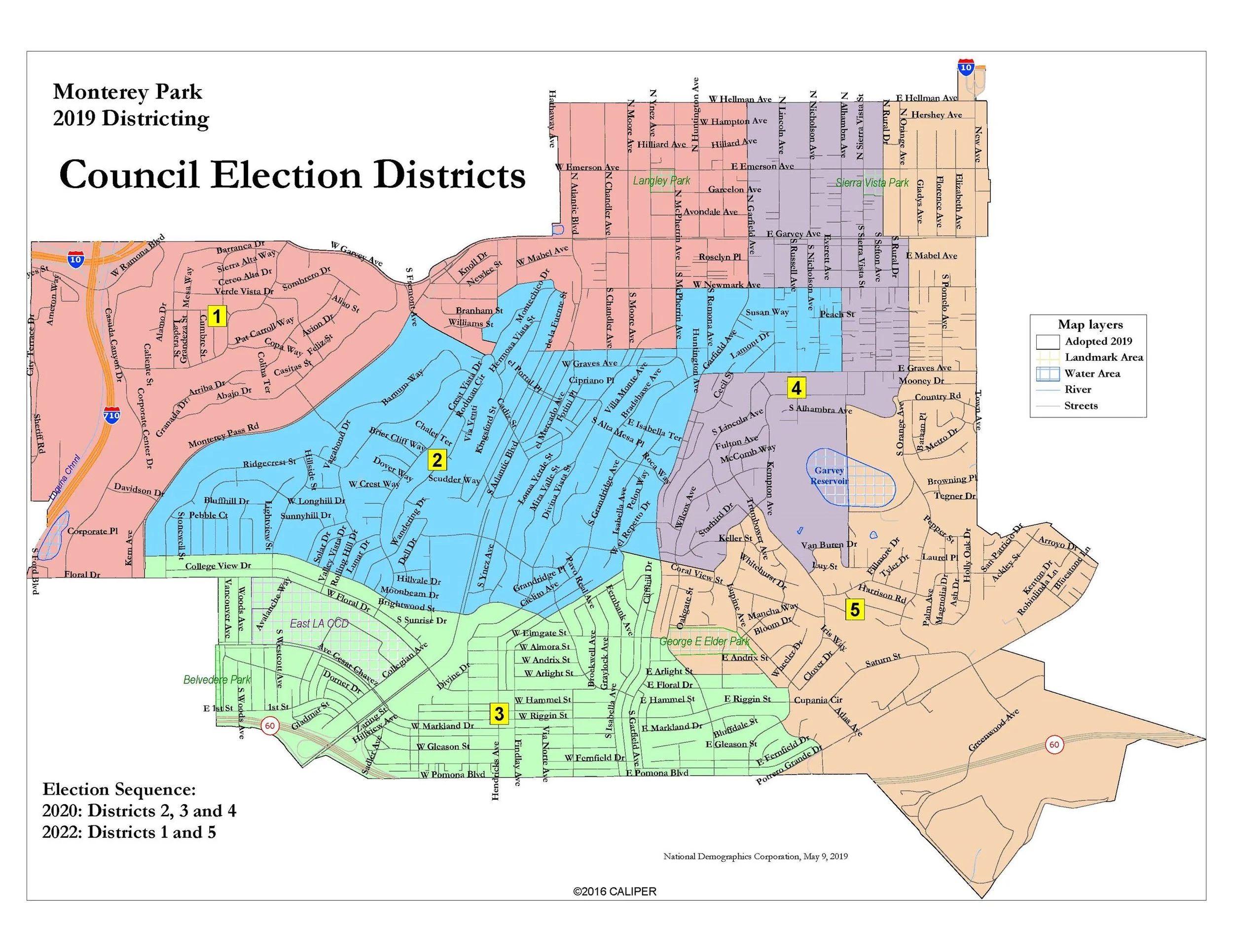 Monterey Park Districts