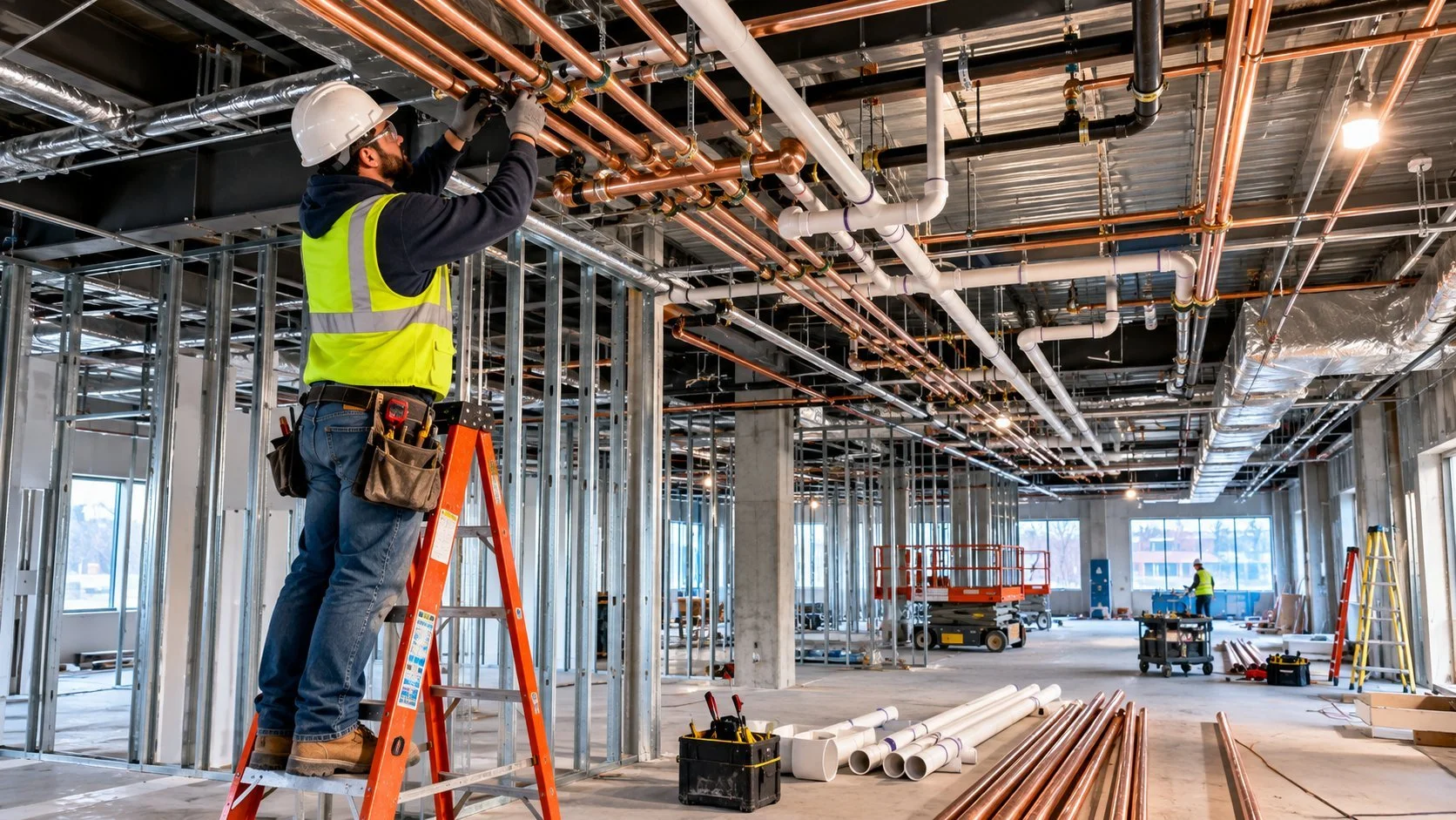 Commercial Plumbing Rough-Ins: A Guide for GTA Business Owners