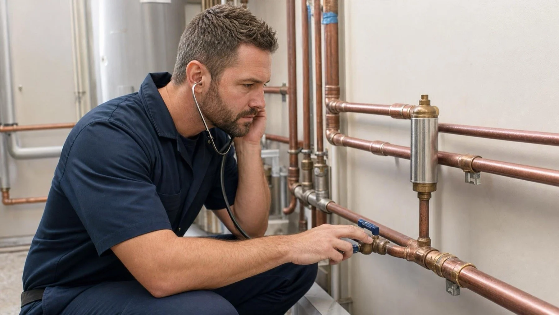 Water Hammer: Why Your Pipes Bang and How Plumbers Fix It