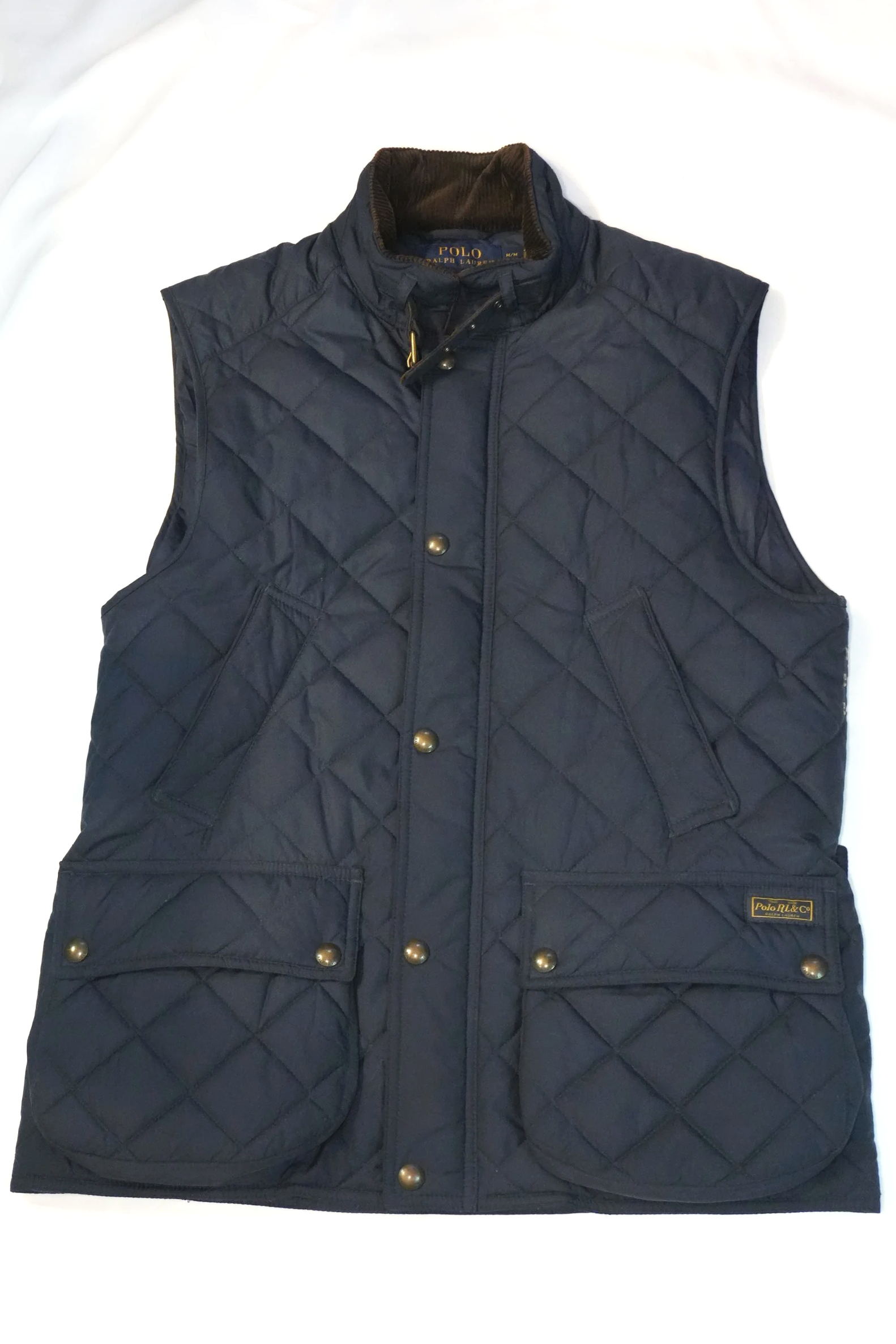 Polo Ralph Lauren Quilted Utility Vest – Navy | Size Medium
