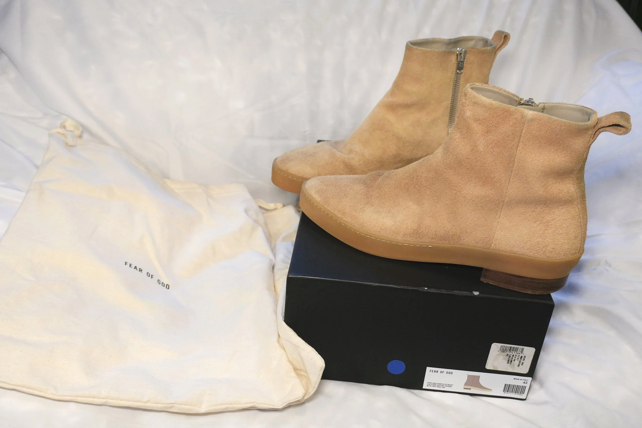 Fear of God Suede Santa Fe Boots – Sand Beig
