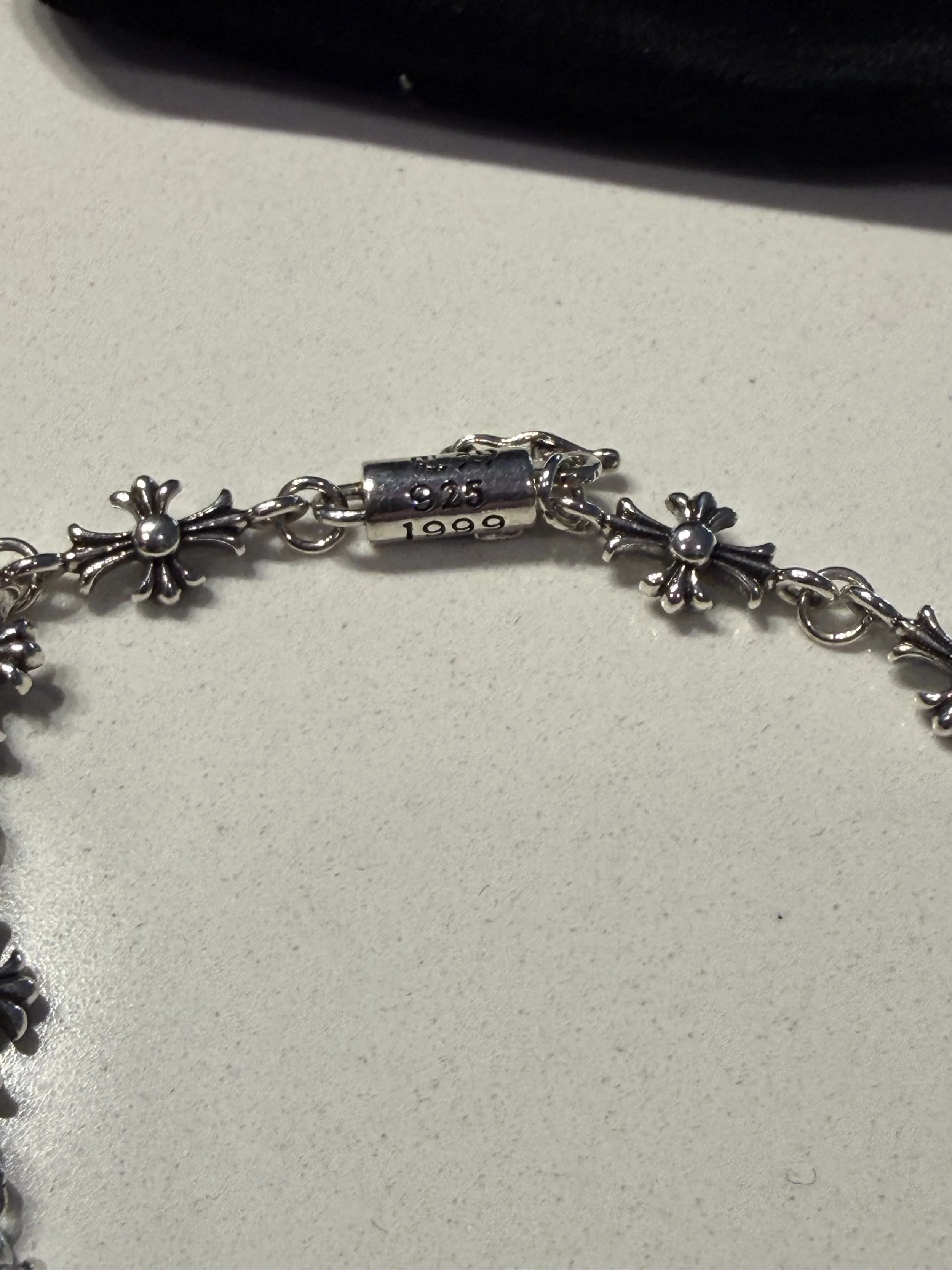 Chrome Hearts Tiny E Bracelet 4.jpeg
